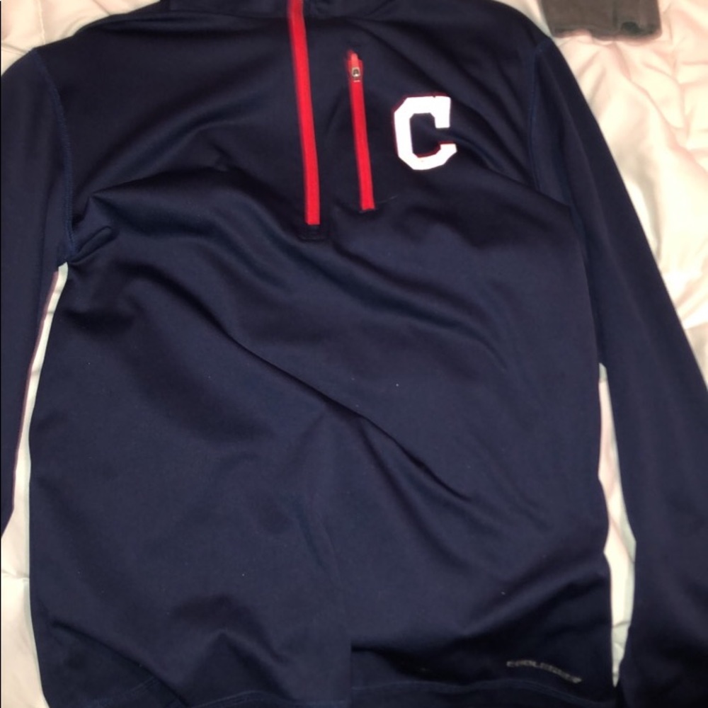 cleveland indians quarter zip